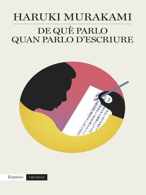 cover image of De què parlo quan parlo d'escriure